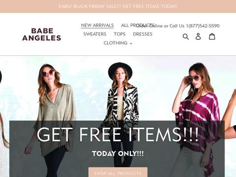 Babeangeles.com Coupons and Promo Code