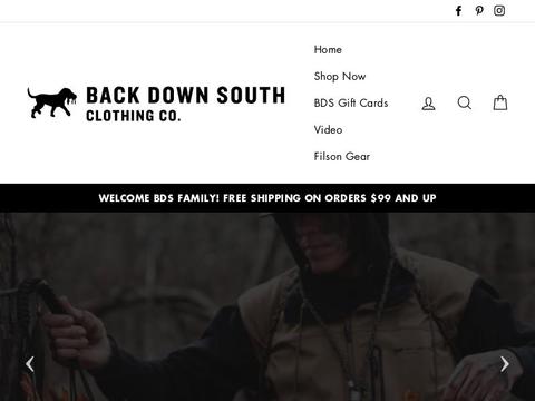 Backdownsouthclothing.com Coupons and Promo Code