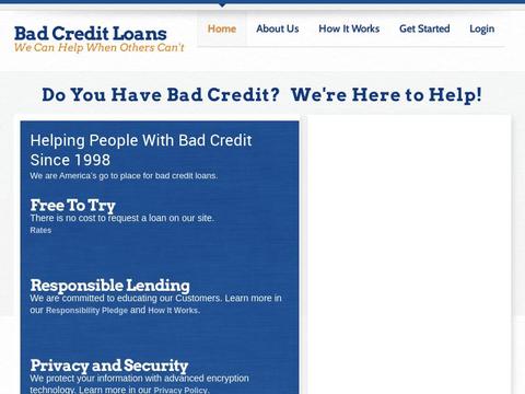 Bad Credit Loans Coupons and Promo Code