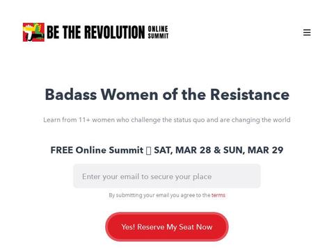 Badasswomen.betherevolution.us Coupons and Promo Code