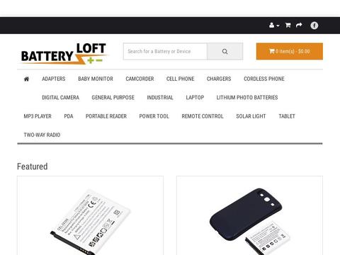 Battery Loft Coupons and Promo Code