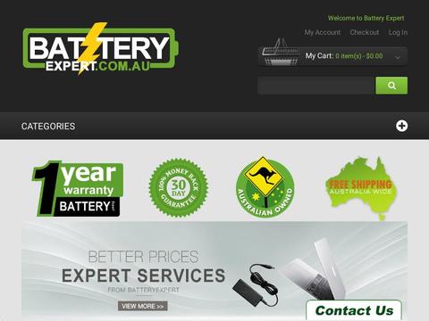 Batteryexpert.Com.Au Coupons and Promo Code