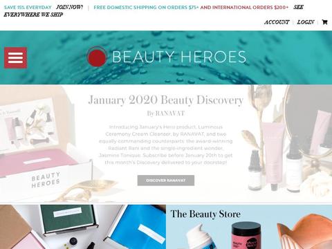 Beauty Heroes Coupons and Promo Code