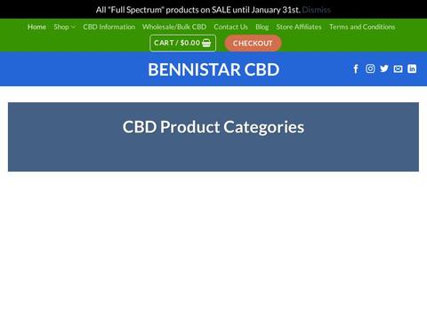 Bennistar CBD Coupons and Promo Code