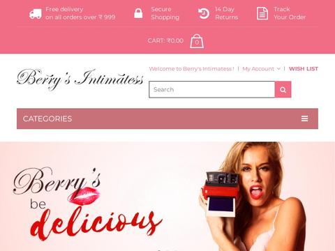 Berrys Intimatess Coupons and Promo Code