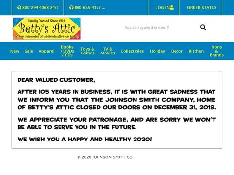 Betty's Attic Coupons and Promo Code