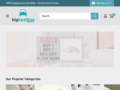 Big Bedding Australia Coupons and Promo Code