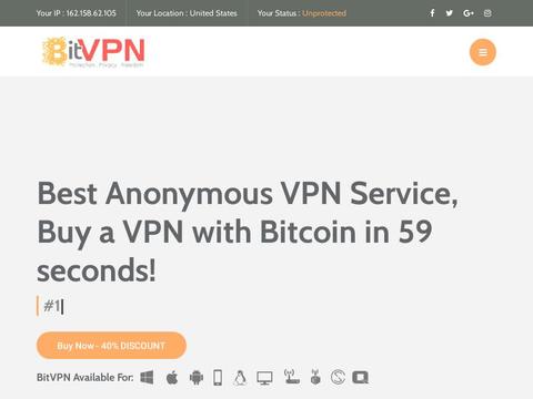 Bitvpn.org Coupons and Promo Code