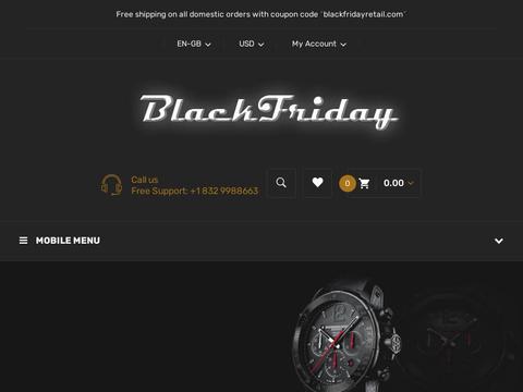 Black Friday Retail Coupons and Promo Code