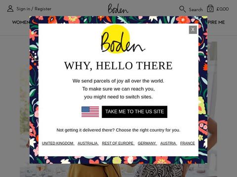 Boden.Co.Uk Coupons and Promo Code