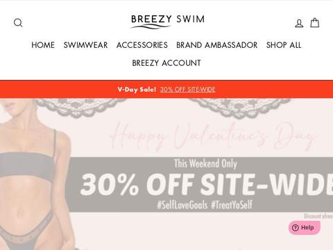 Breezy Swim Wear Coupons and Promo Code