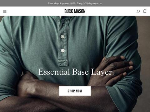 Buckmason.com Coupons and Promo Code