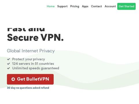 Bulletvpn.com Coupons and Promo Code