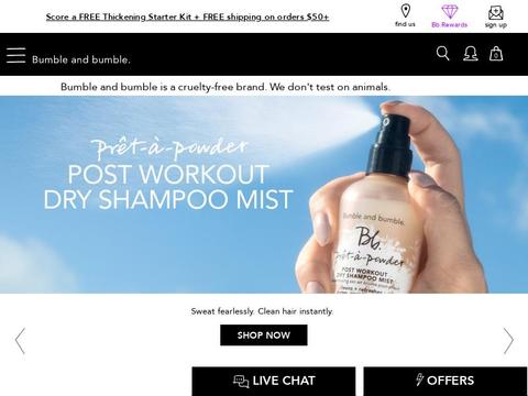 Bumbleandbumble.Com Coupons and Promo Code