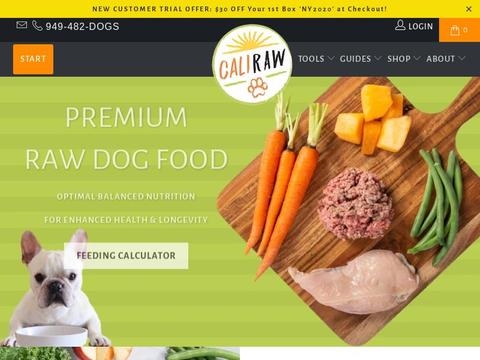 Caliraw.com Coupons and Promo Code