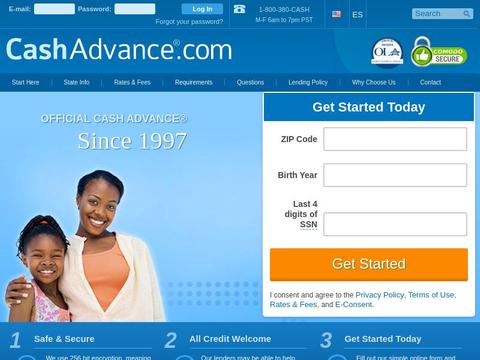 CashAdvance.com Coupons and Promo Code