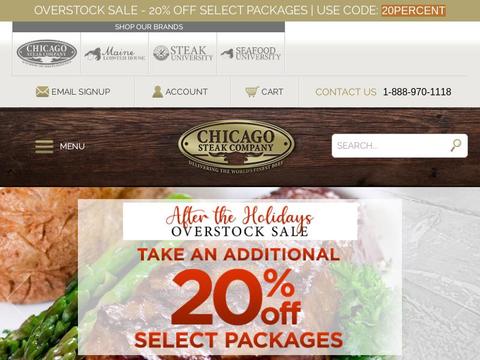 Chicago Steak Company Coupons and Promo Code