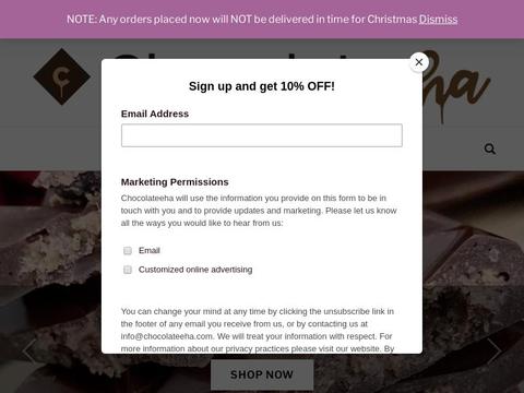 Chocolateeha.Com Coupons and Promo Code