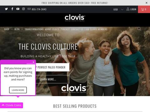 Clovisnutrition.Com Coupons and Promo Code