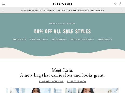 Coach.com Coupons and Promo Code