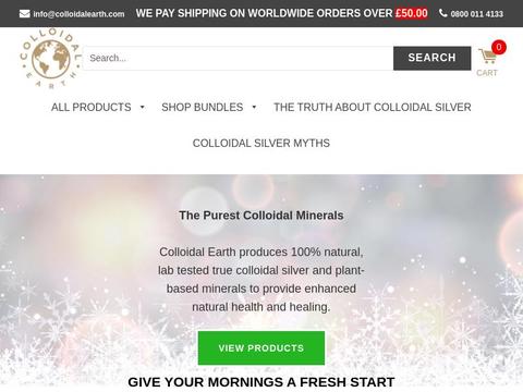 Colloidalearth.com Coupons and Promo Code