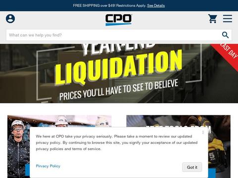 CPO Commerce Coupons and Promo Code