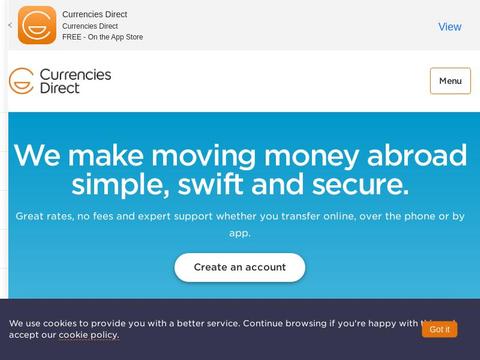 Currenciesdirect.com Coupons and Promo Code