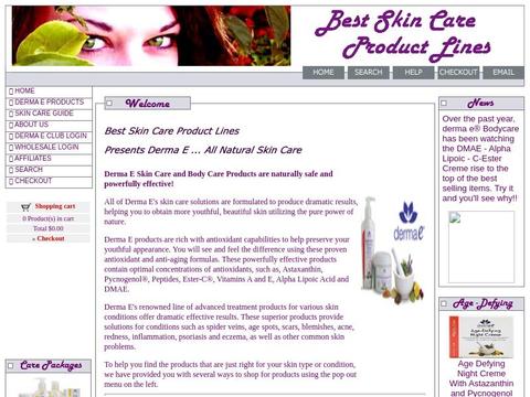 Derma-e-skin-care.com Coupons and Promo Code