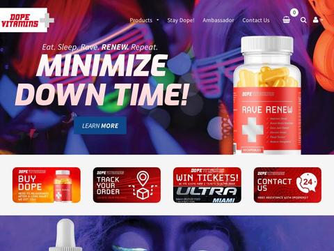 Dope Vitamins Coupons and Promo Code