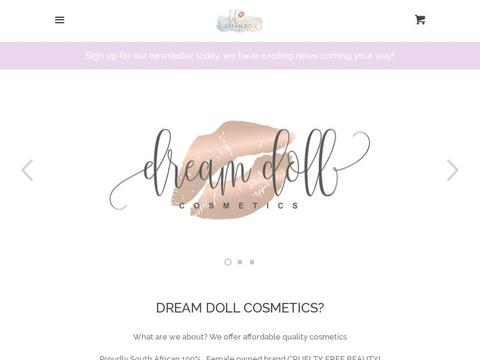 Dream Doll Cosmetics Coupons and Promo Code