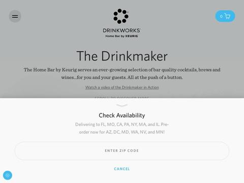 Drinkworks Coupons and Promo Code