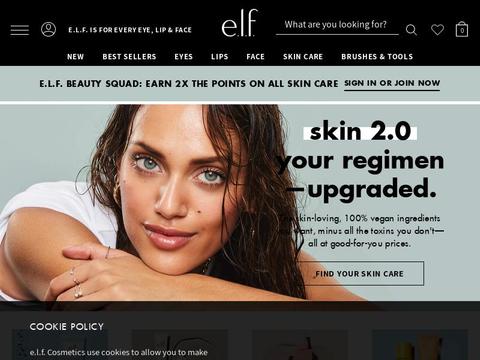 E.l.f. Cosmetics Coupons and Promo Code