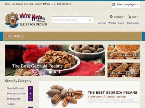 Ellis Brothers Pecans Coupons and Promo Code