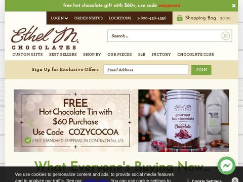 Ethel M Chocolates Coupons and Promo Code