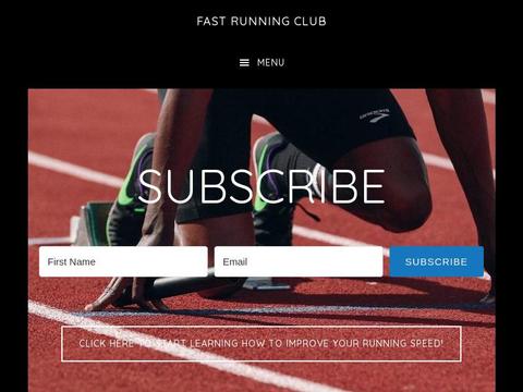 Fast Running Club Coupons and Promo Code