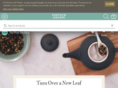 Fortnum & Mason Coupons and Promo Code