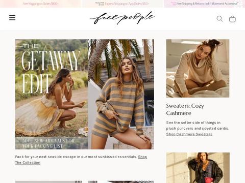 Free People Coupons and Promo Code