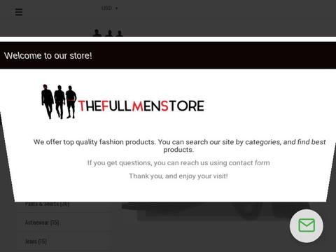 Full Men Store Coupons and Promo Code