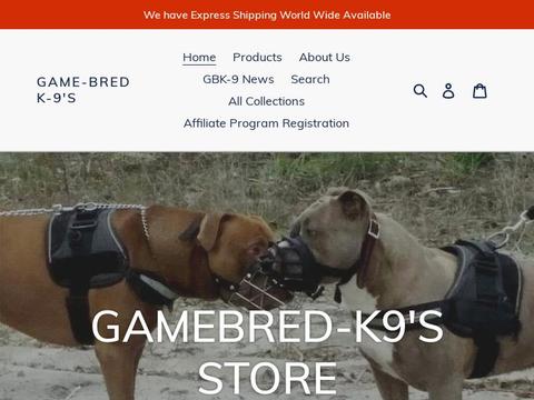 Gamebred-K-9's Coupons and Promo Code