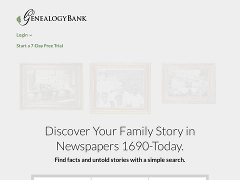 Genealogybank.com Coupons and Promo Code