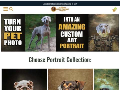 Getpetportrait.com Coupons and Promo Code