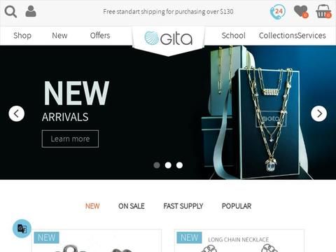 Gita Jewelry Coupons and Promo Code