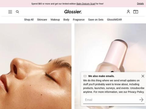 Glossier Coupons and Promo Code