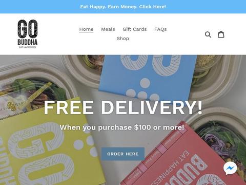 GO Buddha Meals Coupons and Promo Code