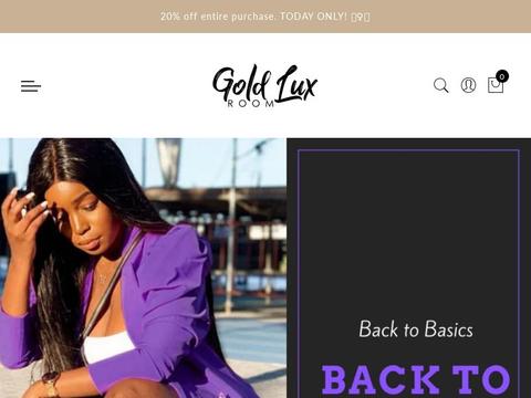 Goldluxroom Coupons and Promo Code