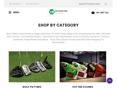 Golf Sales Land Coupons and Promo Code