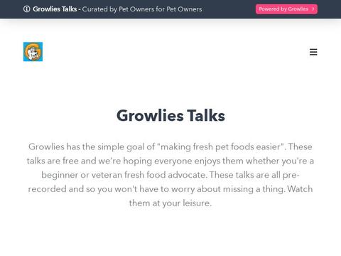 Growlies Talks Coupons and Promo Code