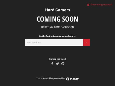 Hard Gamers Coupons and Promo Code