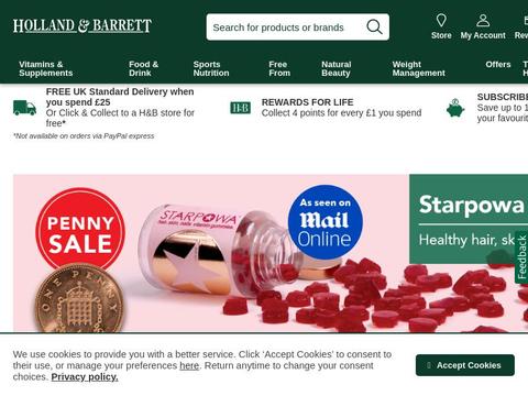 Holland & Barrett Coupons and Promo Code