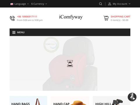 Icomfyway Car Pillow Coupons and Promo Code